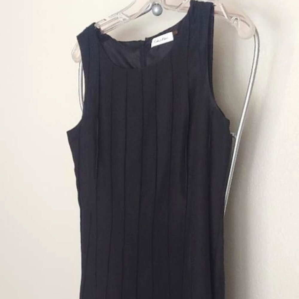 Calvin Klein linen dress size 8 - fit and flare -